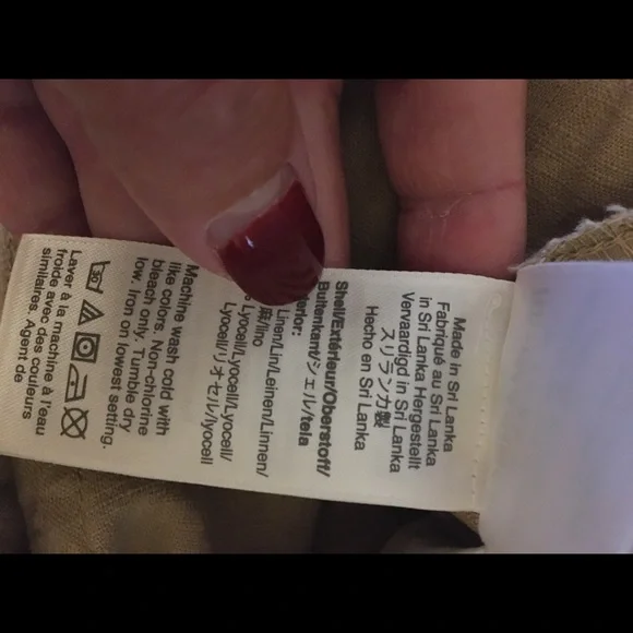 J. Crew tie waist seaside pants size L NWT - Picture 7 of 7